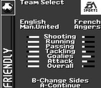 une photo d'Ã©cran de Fifa Soccer 96 sur Nintendo Game Boy